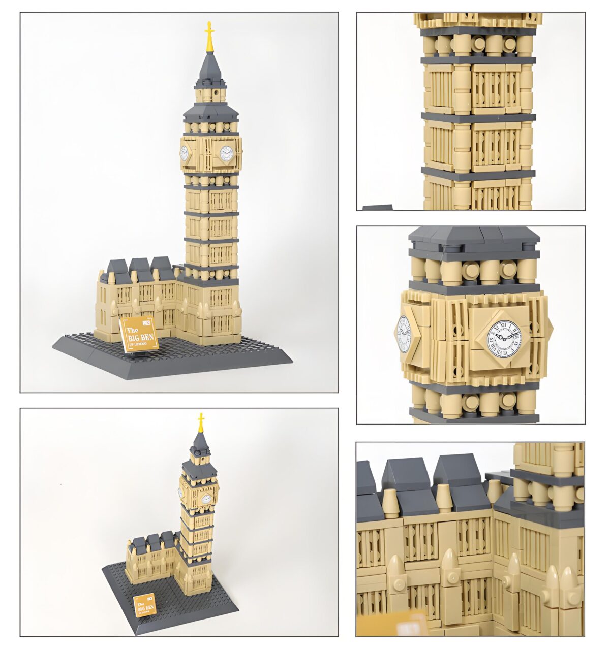 WG4211 Mini The Big Ben Of London Minibrick 890PCS - Image 6