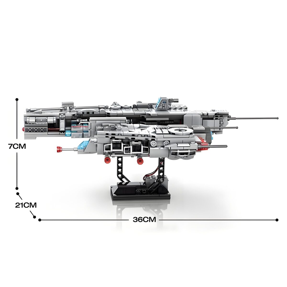 Reobrix 786 The Lagrange: B192 Heavy Attack Aircraft  858PCS - Image 7