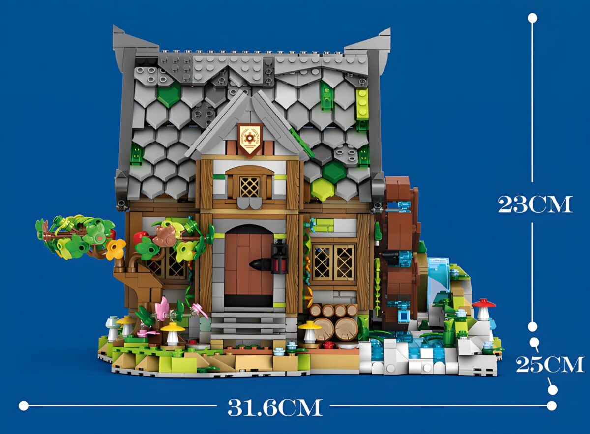 Reo 66045 The Medieval watermill  1873PCS - Image 6
