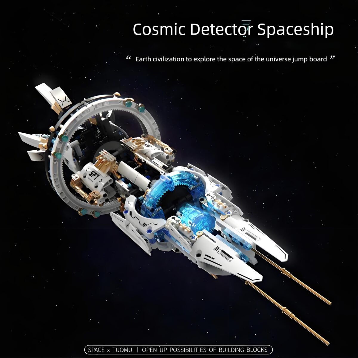 T2015 The Space Explorer Ship  1298PCS - Image 2
