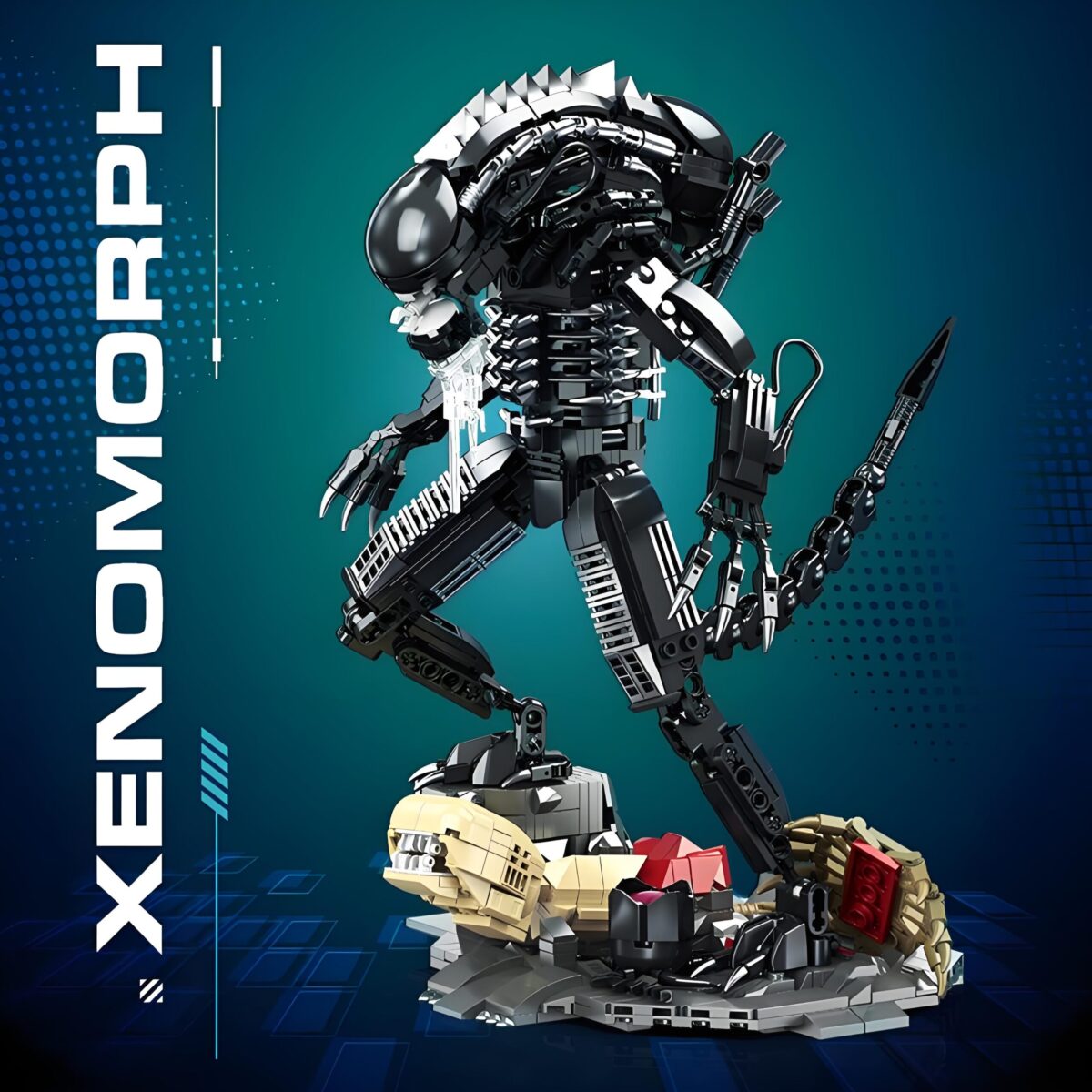 JJ9154 The Xenomorph  882PCS - Image 2