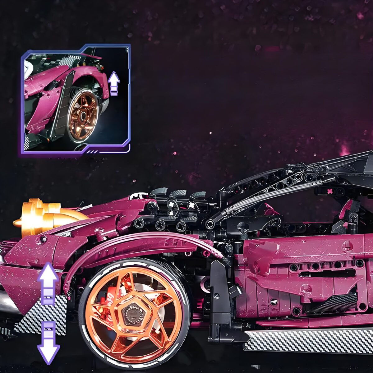 K10542 1:8  The Modified SVJ  3950PCS - Image 3