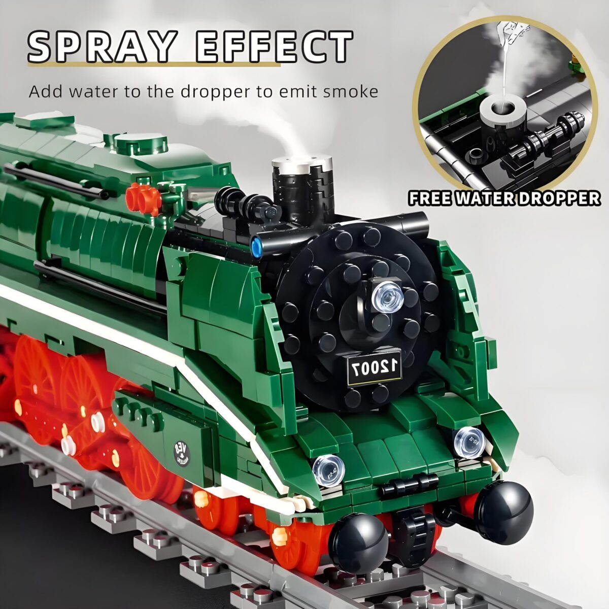 Mould King MK12007 The RC BR18 201 German Express  2348PCS - Image 4