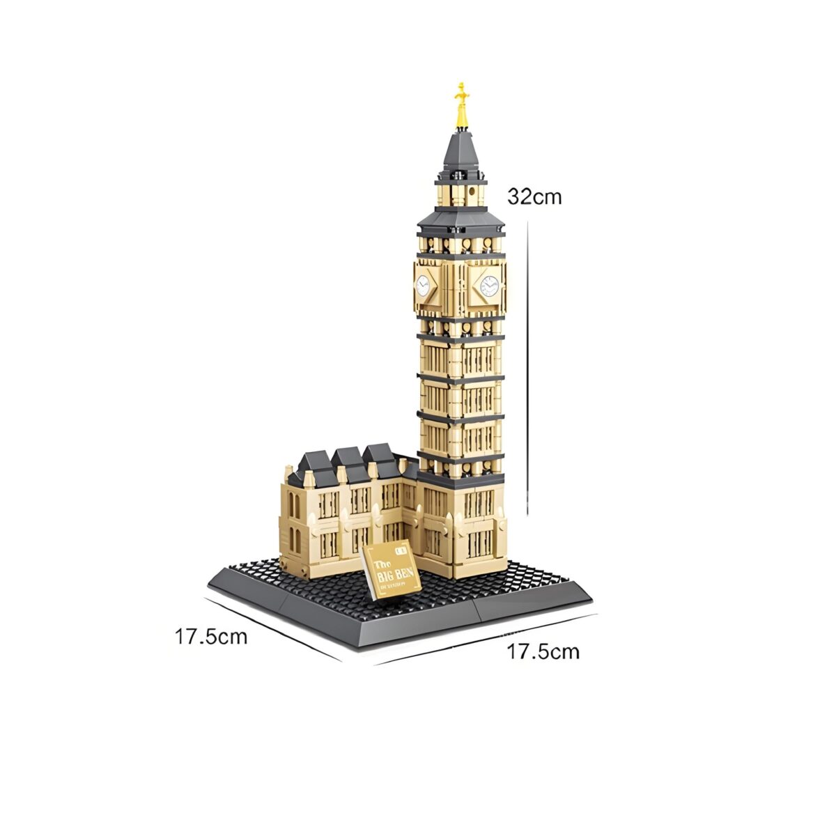 WG4211 Mini The Big Ben Of London Minibrick 890PCS - Image 8