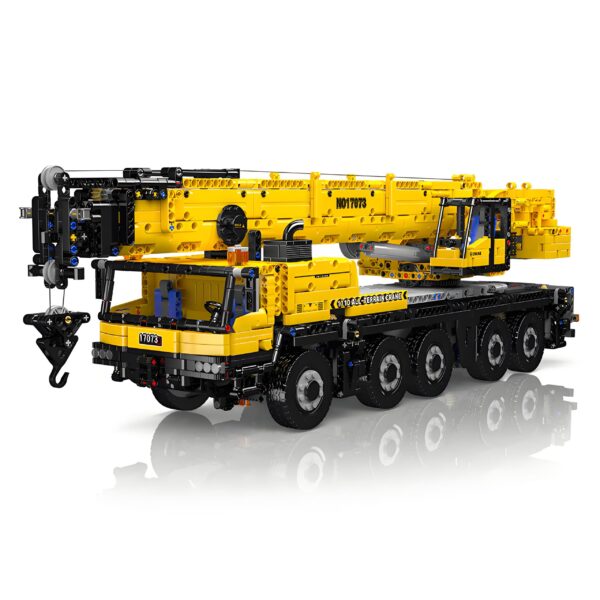 MK17073 The LTM 1110 Crane With RC In Yellow 3218PCS