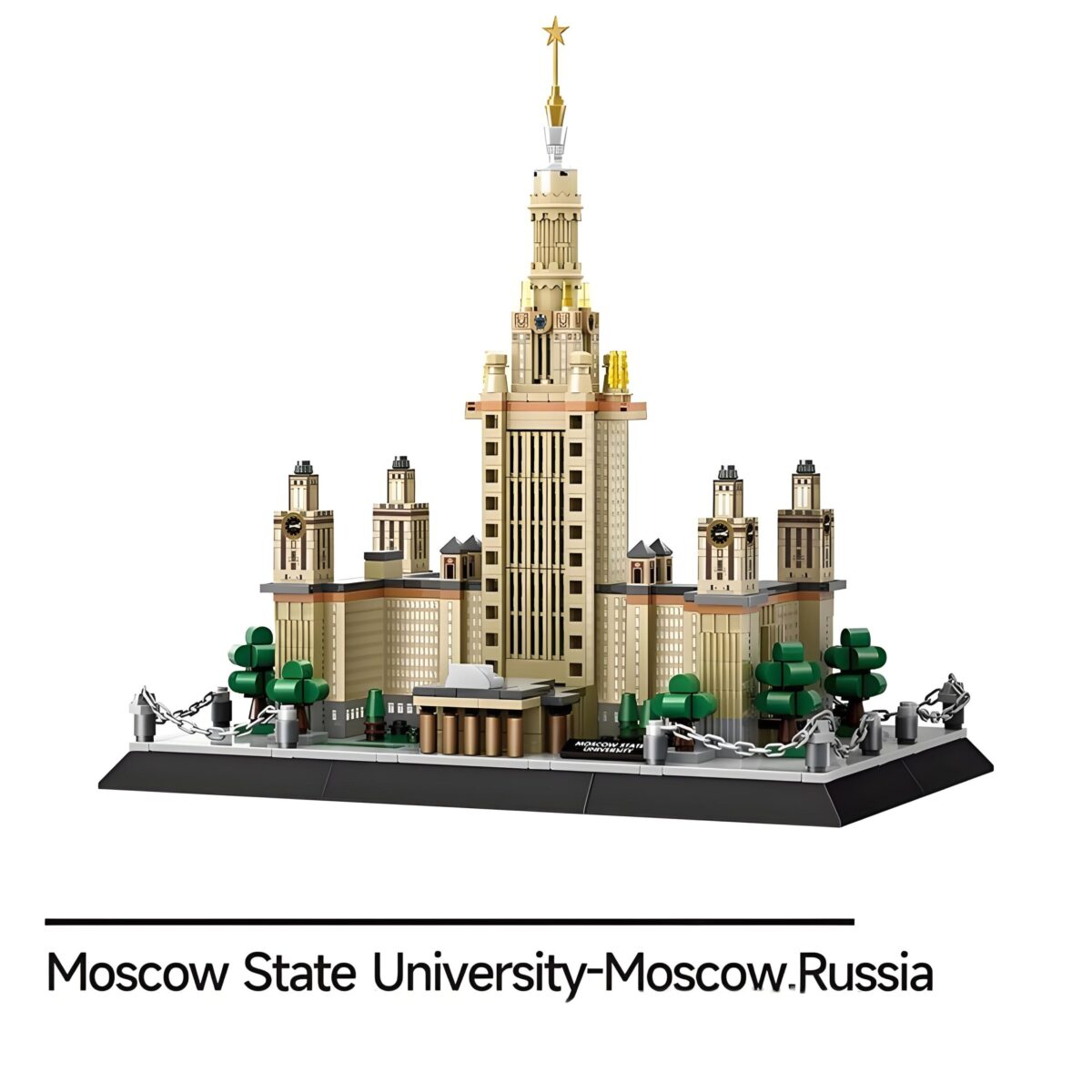 WG4227 The Moscow State University Minibrick 875PCS - Image 3
