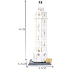 WG5214 The Pisa Of Leaning Tower Minibrick 1392PCS - Image 3