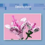 MK24002 The Flower World:Rhododendron  132PCS - Image 3