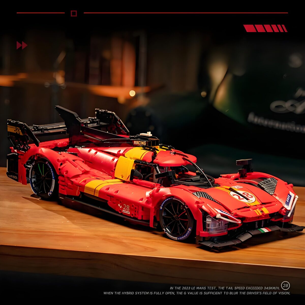 Eikee Y18080 1:8  The LEMANS 499P  3350PCS - Image 3
