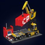 Mould King MK12027 The EMD SD40-2 Diesel Locomotive 2192PCS - Image 4