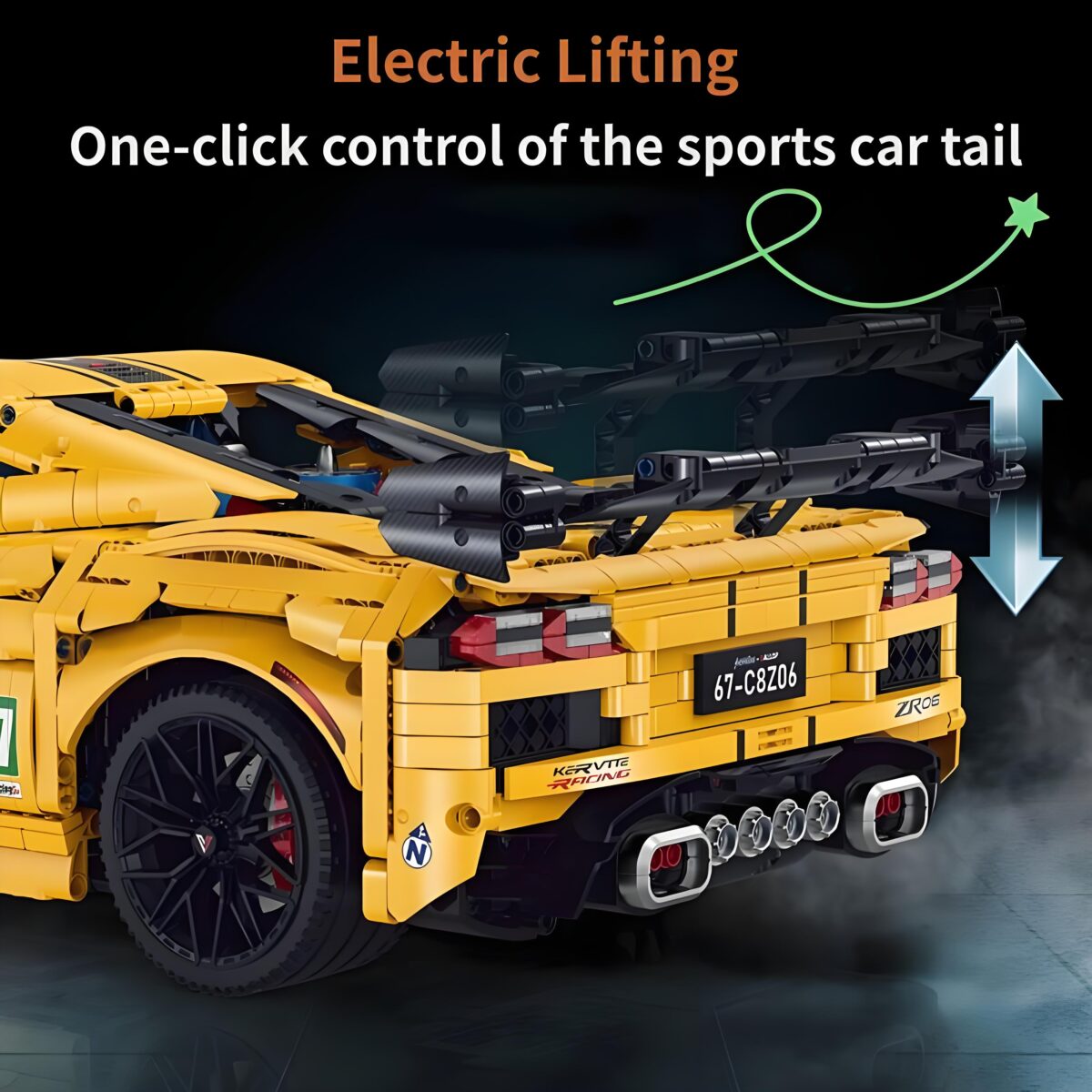 10622 The Kervtte Sportcar   3788PCS - Image 3