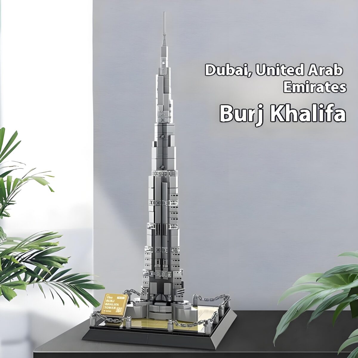 WG4222 The Burj Khalifa Tower Minibrick 580PCS - Image 2