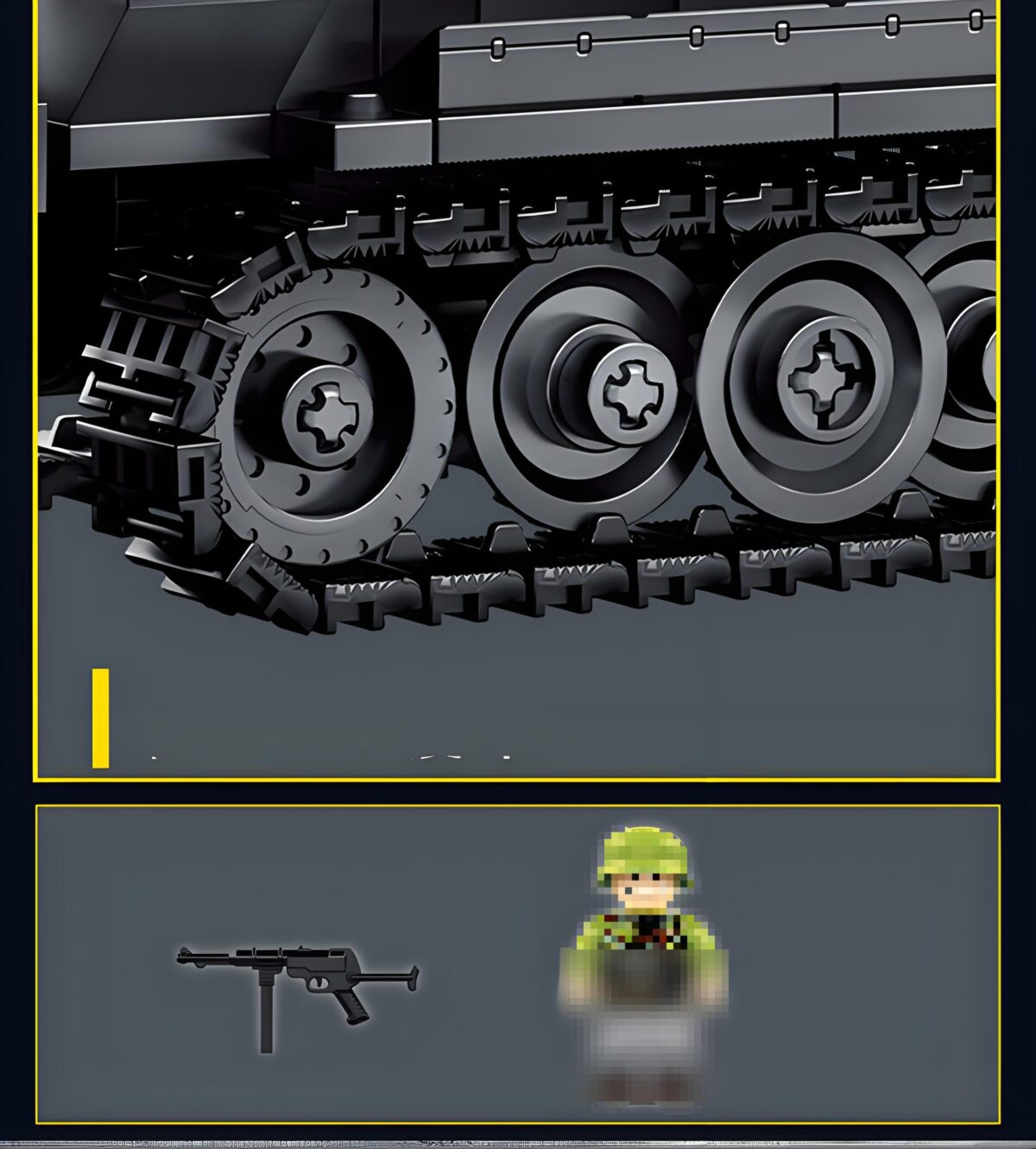 LY 66085 The WWII German Land Stuka  436PCS - Image 5