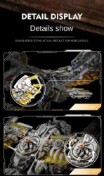 MJ 13084 The Mechanical goshawk  1168PCS - Image 4