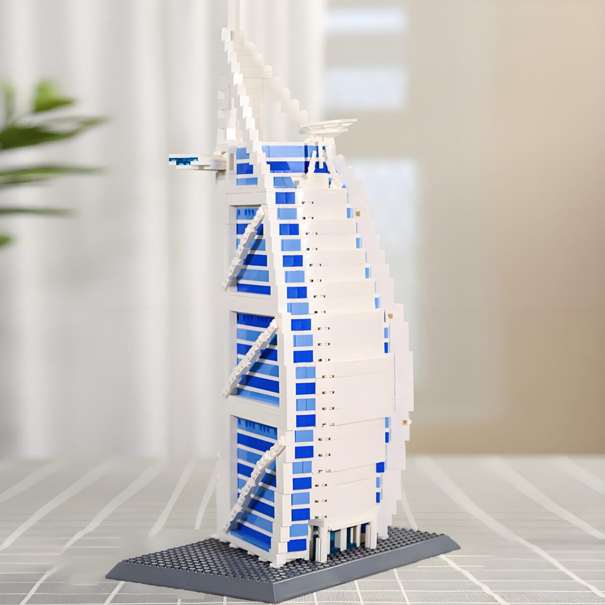 WG5220 The Dubai Sailing Hotel Minibrick 1307PCS - Image 2
