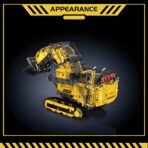 MK17070 The Heavy Duty Excavator Yellow APP Version  4767PCS - Image 3