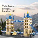 WG5215 The London Tower Bridge Minibrick 1033PCS - Image 2