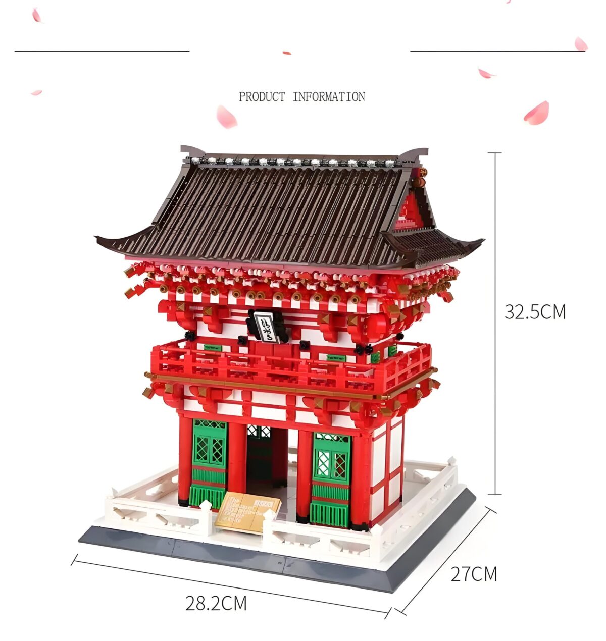 WG6212 The Niomon of Kiyomizu-DERA Temple Minibrick 2409PCS - Image 3