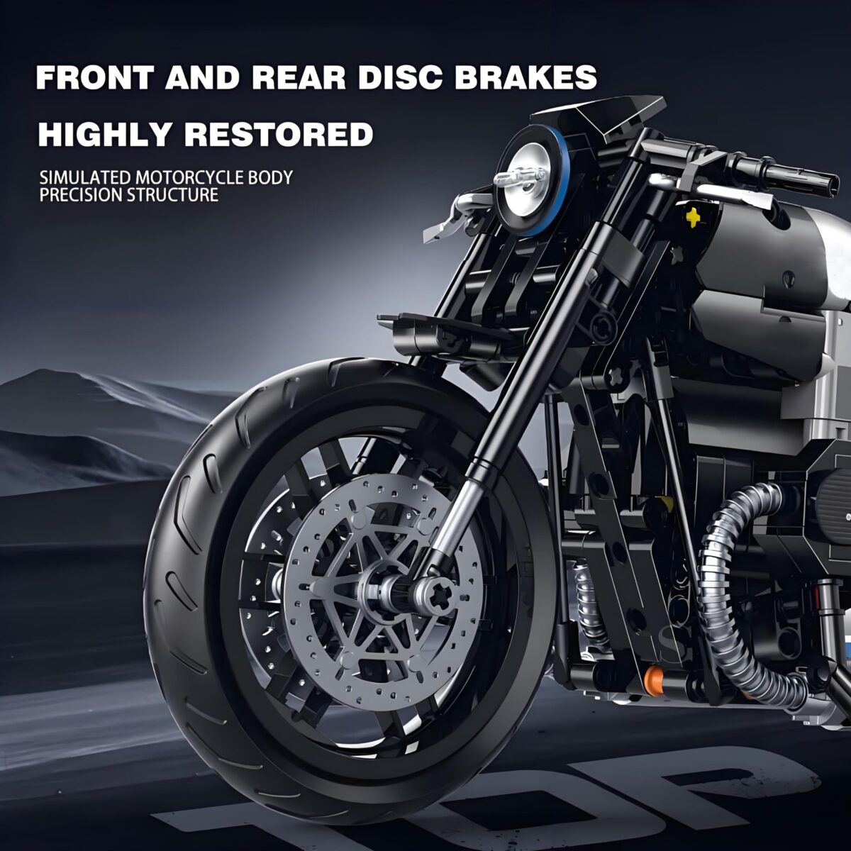SG60535 1:8  The German Motorbike R18  508PCS - Image 3