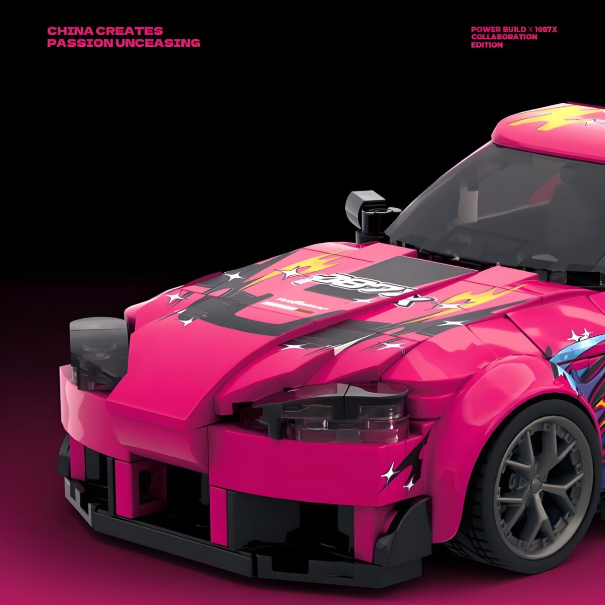PB8852  1:32 The Toyota Subaru A90  400PCS - Image 3