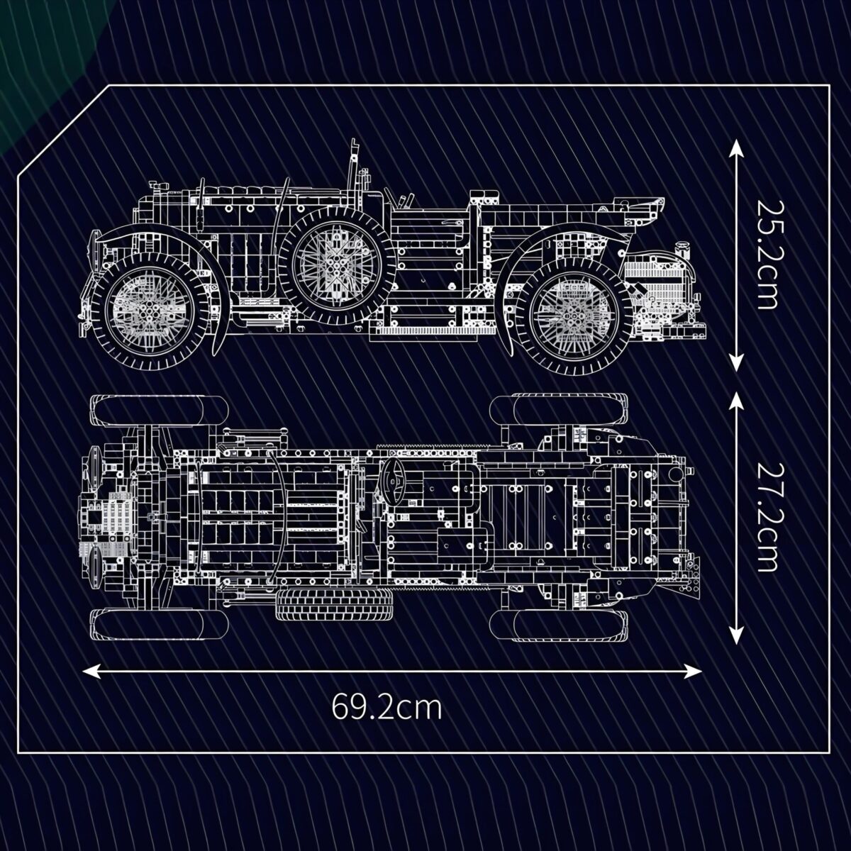MK 13191 The Bentley Blower  3918PCS - Image 5