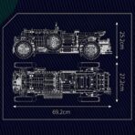 MK 13191 The Bentley Blower  3918PCS - Image 5