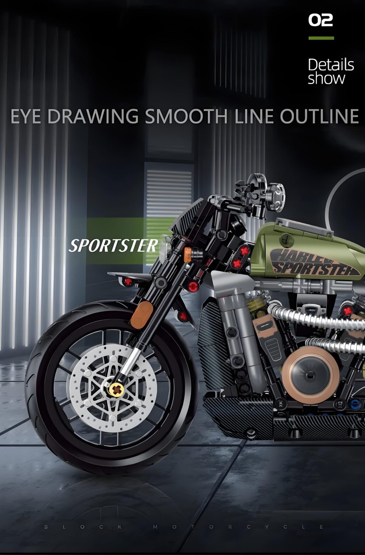 SG60514 1:8  The Sportsters From States 634PCS - Image 4