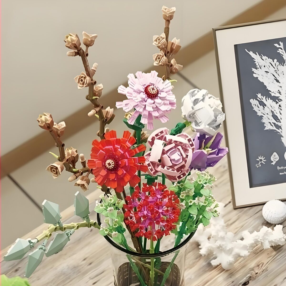 PANLOS 655002  The Bouquet  1237PCS - Image 2