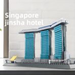 WG4217 The MARINA BAY SANDS Minibrick 881PCS - Image 2