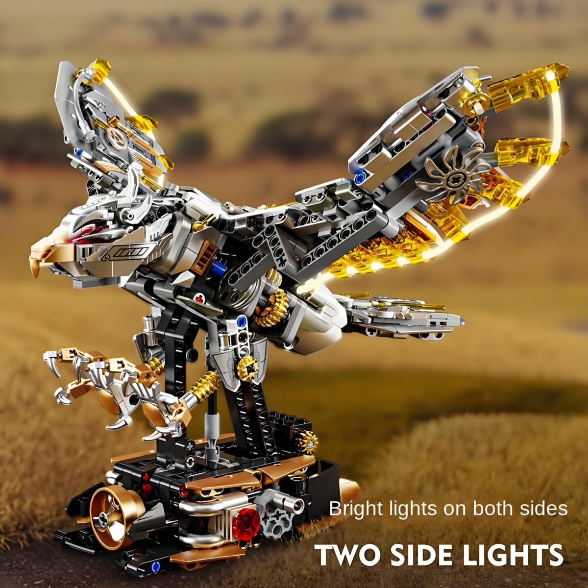 MJ 13084 The Mechanical goshawk  1168PCS - Image 3
