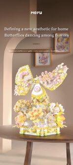 MY97151  The Floral Biomimicry: Blooms Transform into Butterflies   2165PCS - Image 3