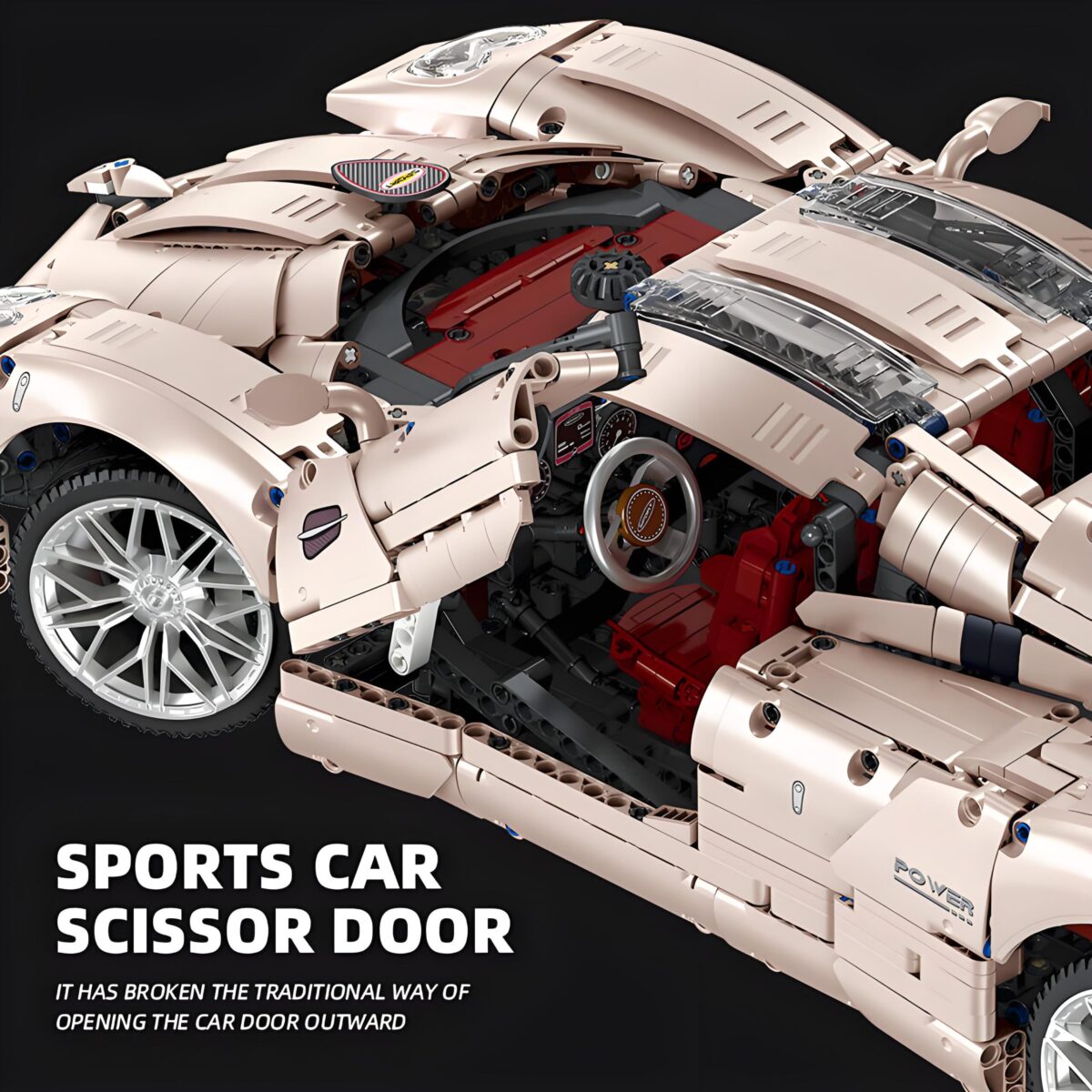 JJ9210 The Pagani Utopia  3428PCS - Image 2