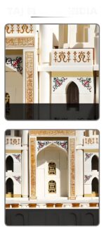 WG5211 The TAJ MAHAL of AGRA Minibrick 1505PCS - Image 5