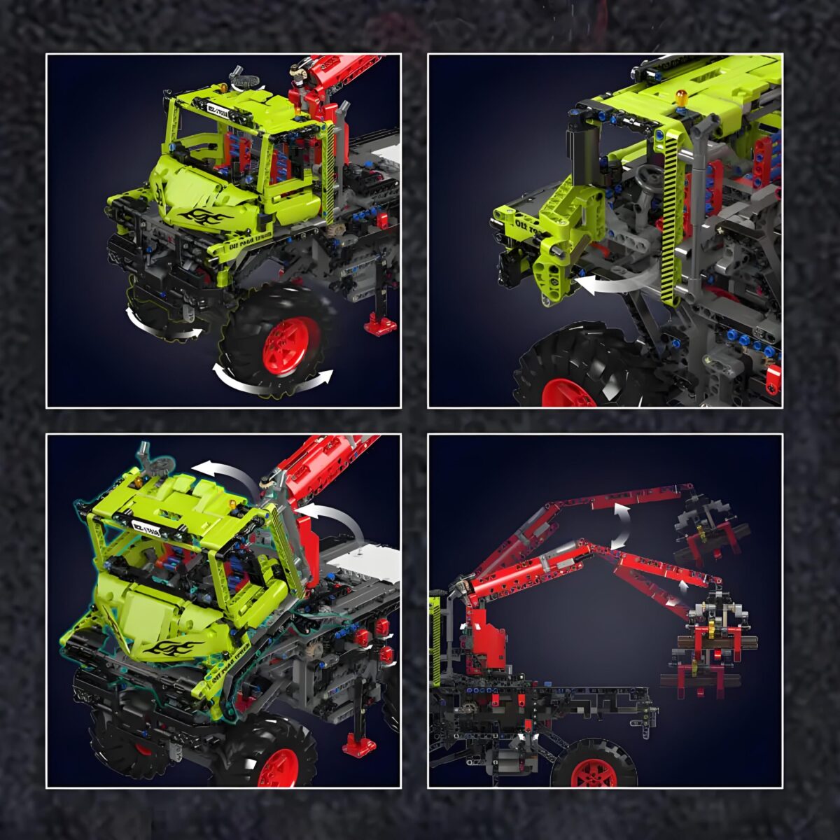 Mould King MK17038 The Unimog  2002PCS - Image 5