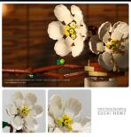 DK 3011 The Winter Plum  398PCS - Image 4