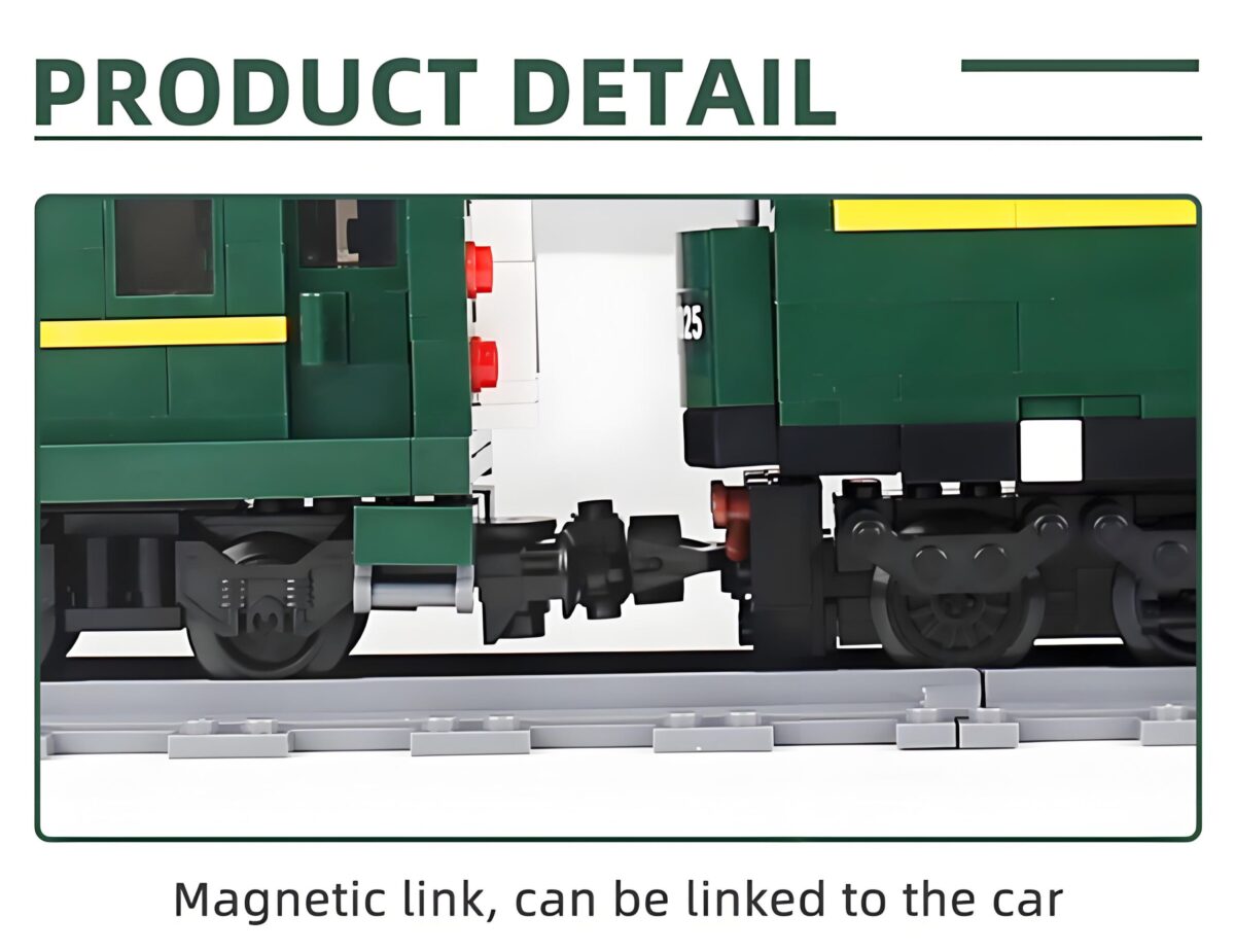 Mould King MK12001 The NJ2 Diesel Locomotives  2086PCS - Image 4