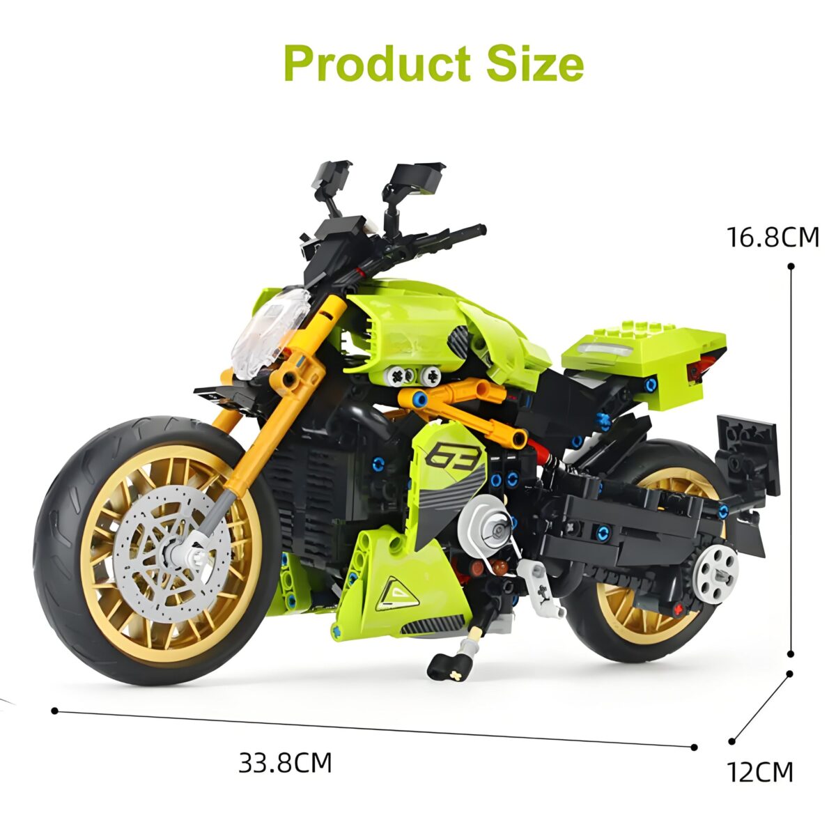 K10212 The Italian Motorbike Diavel 1260 1018PCS - Image 5