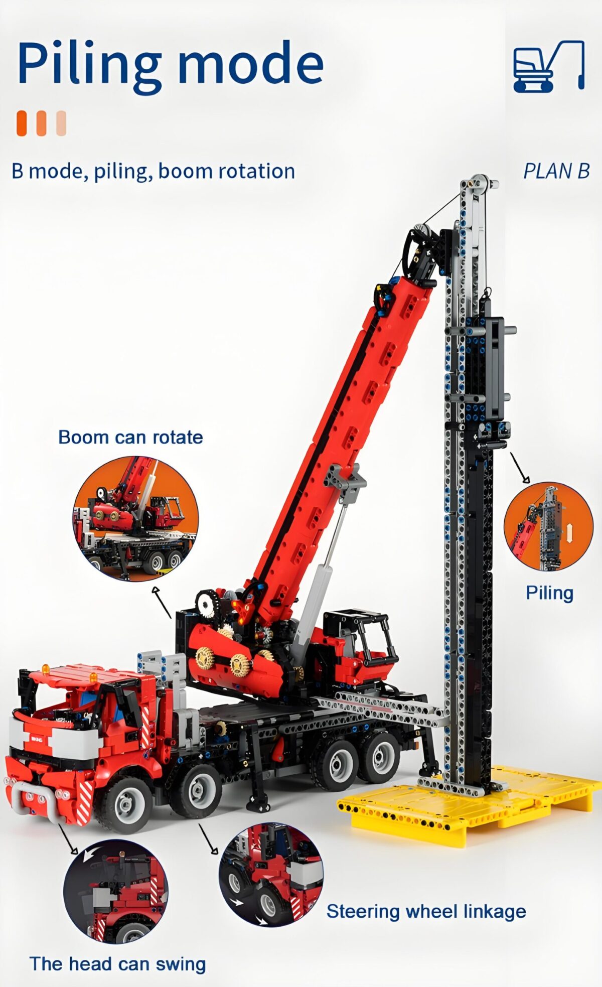 MK17003 The All Terrain Piling Platform  2828PCS - Image 4