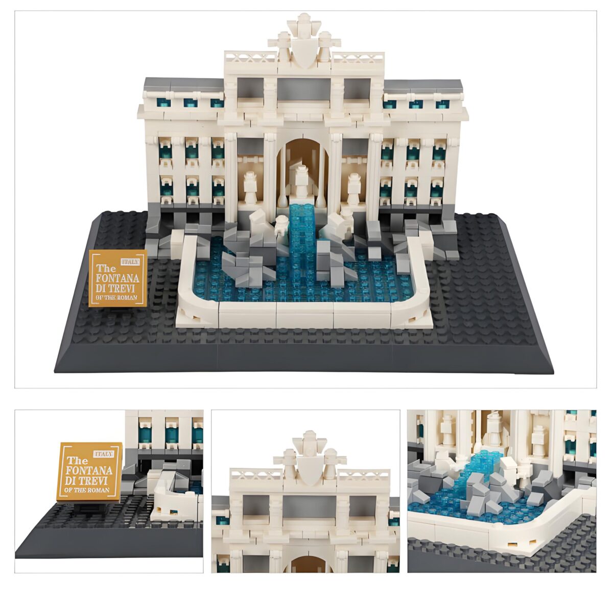 WG4212 The Wishing Pool Of Rome Minibrick 667PCS - Image 3