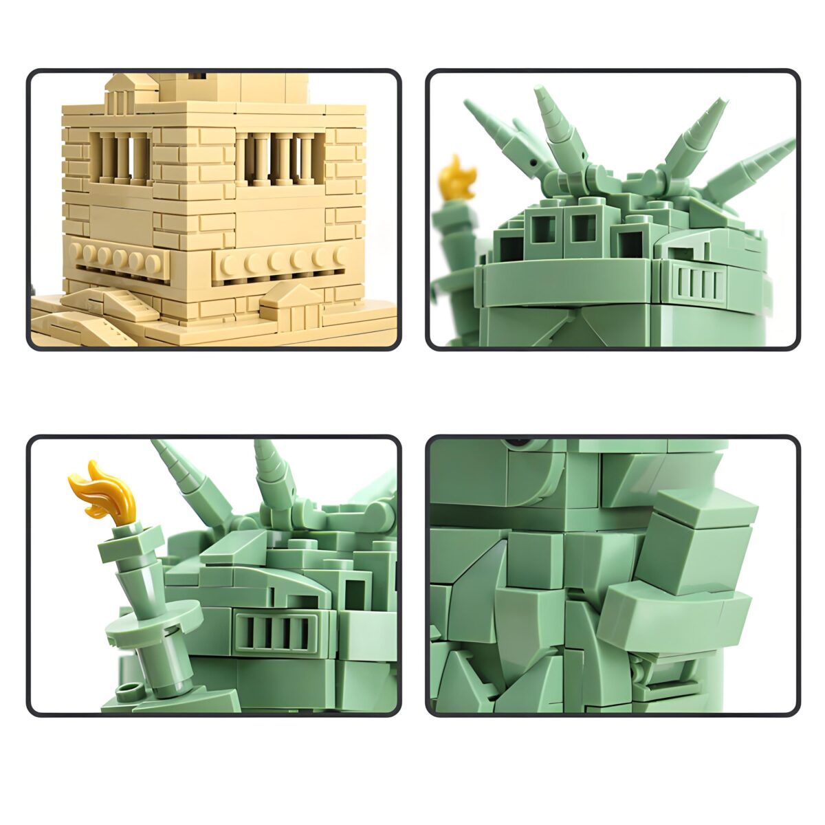 WG3210 The Mini Statue Of Liberty  Minibrick 414PCS - Image 3