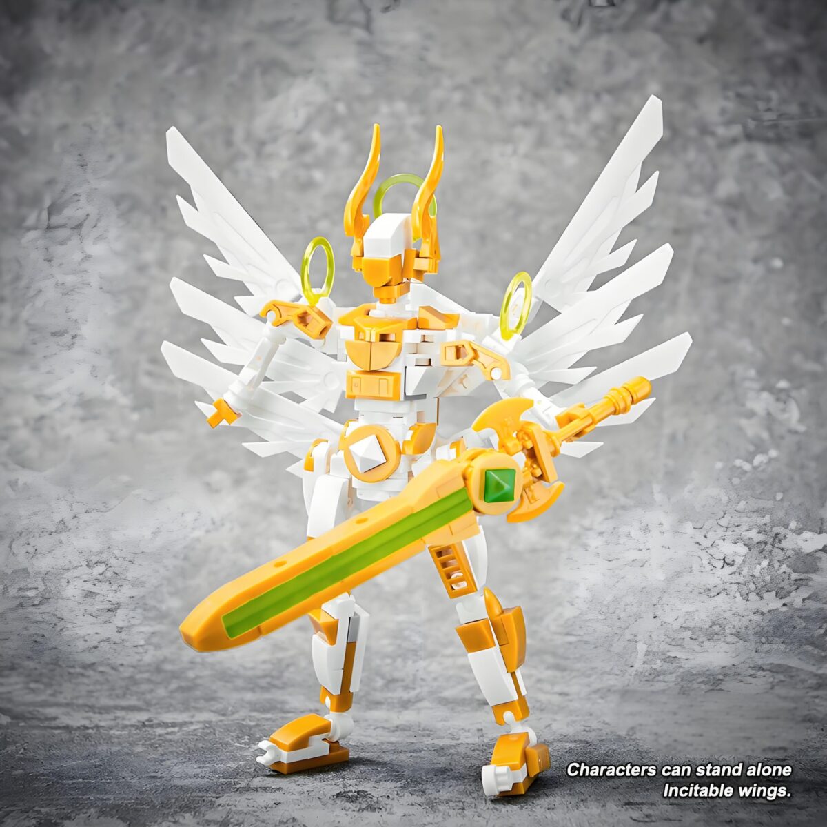 DK 7039 The Angel knight  1289PCS - Image 4