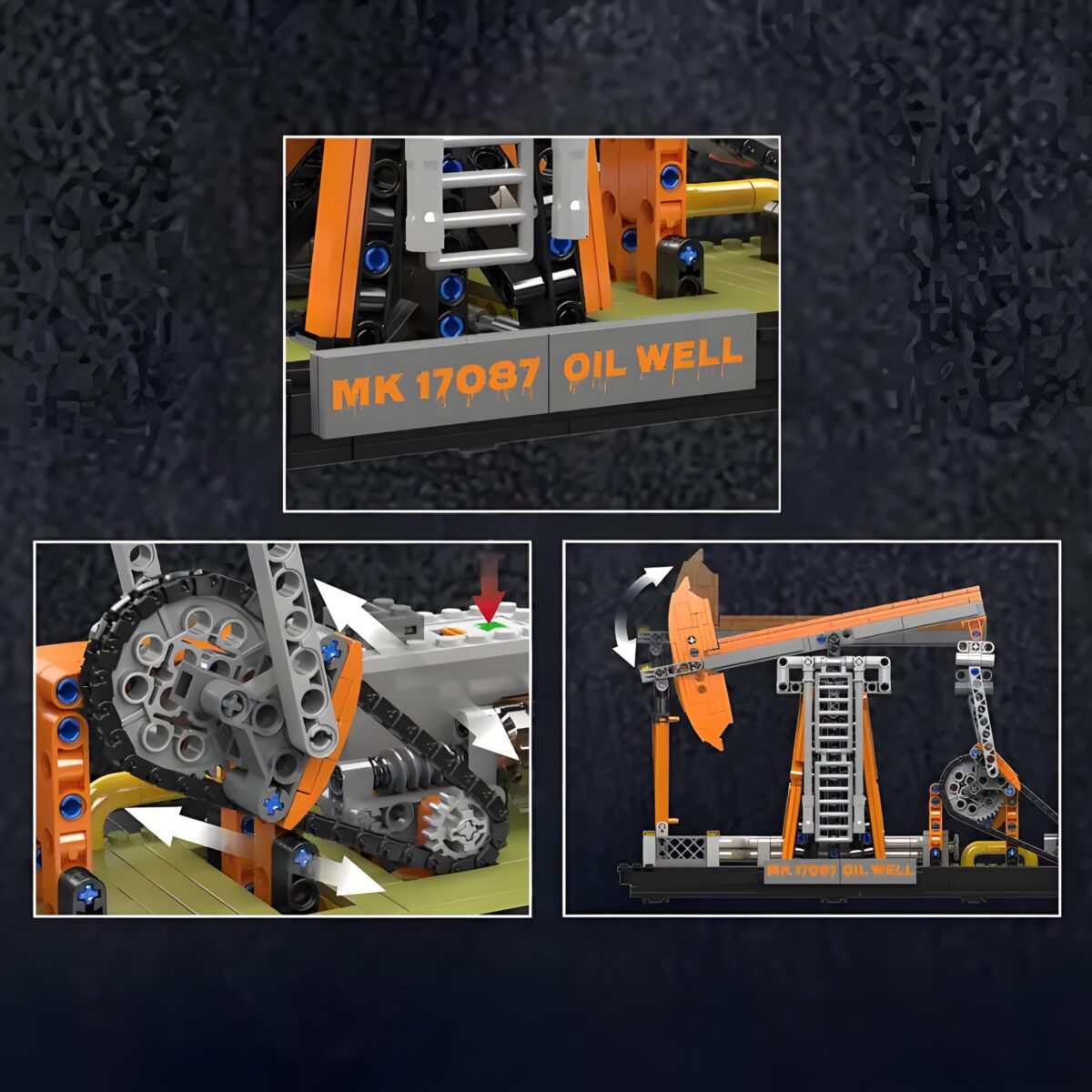 MK17087  The Oil Well  840PCS - Image 4