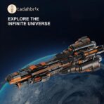 BK33904 The Space Experiences DONNAGER  1888PCS - Image 4