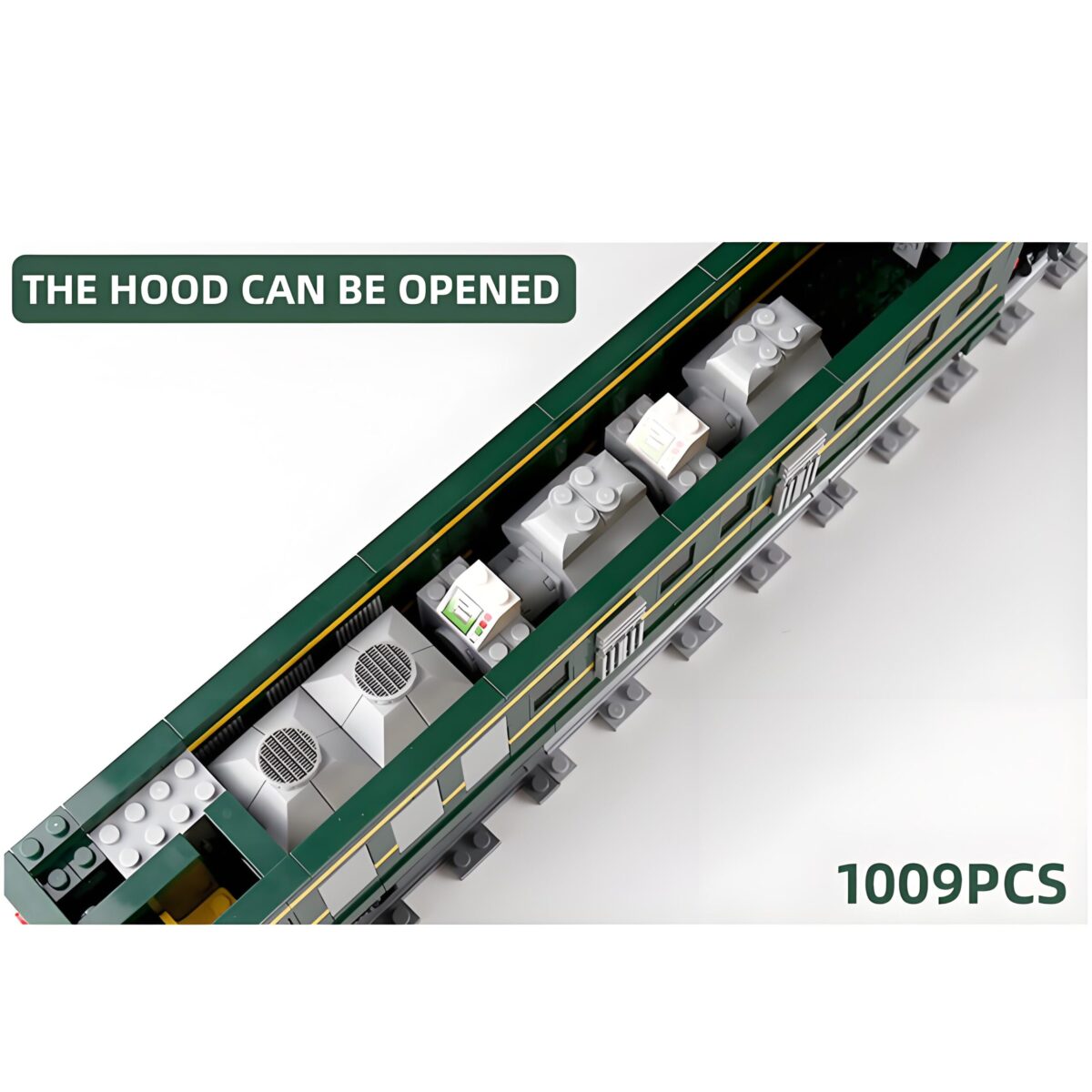 Mould King MK12001 The NJ2 Diesel Locomotives  2086PCS - Image 5