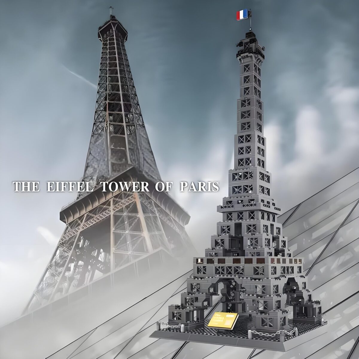 WG5217 THE EIFFEL TOWER OF PARIS Minirck 978PCS - Image 2