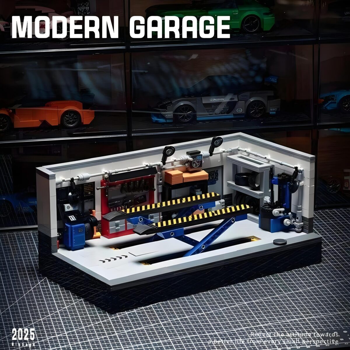 JD101 The Modern Garage  763PCS - Image 2