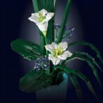 MK10023 The Cloudy Garment Fairy Lily Bonsai  1513PCS - Image 3