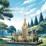 WG4227 The Moscow State University Minibrick 875PCS - Image 2