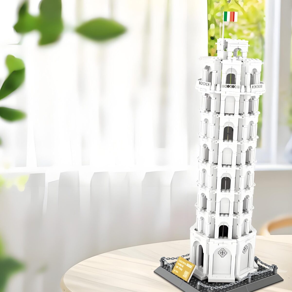 WG5214 The Pisa Of Leaning Tower Minibrick 1392PCS - Image 2