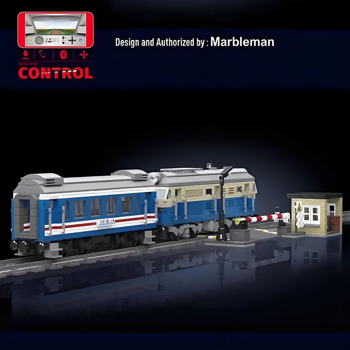 Mould King MK12022 The World Railway DF4B Diesel Locomotive  1212PCS - Image 3